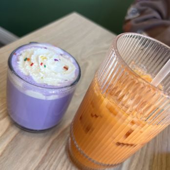 Taste & Glory - Thai iced tea and Ube latte - Breakfast & Brunch Near Me - San Mateo, California Taste & Glory - Thai iced tea and Ube latte - Breakfast & Brunch Near Me - San Mateo, California