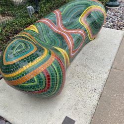 Town Green Park - Cool bench bean