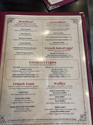 Menu photo 3 Josef's Vienna Bakery & Cafe Reno, NV Menu photo 3 Josef's Vienna Bakery & Cafe Reno, NV