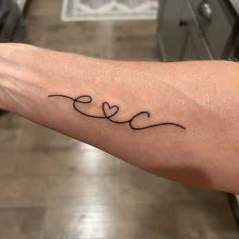 North Star Tattoo - My daughters' initials - Tattoo Near Me - Cottage Grove, Minnesota North Star Tattoo - My daughters' initials - Tattoo Near Me - Cottage Grove, Minnesota