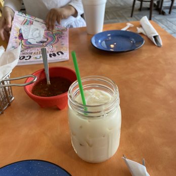 Que Brava - Medium size horchata. Very good and refreshing. - Mexican Near Me - Yorkville, Illinois Que Brava - Medium size horchata. Very good and refreshing. - Mexican Near Me - Yorkville, Illinois