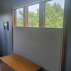 Hang & Shine - Room darkening, heat blocking, and easy to open from the top or bottom!
