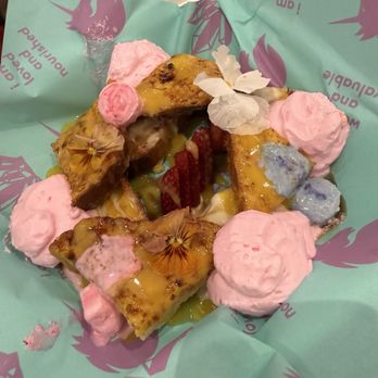 Nector Cafe - Stuffed French toast with lilikoi - Cafes Near Me - Hilo, Hawaii
