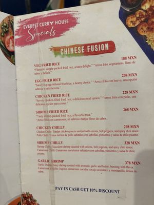 Menu photo 7 EVEREST CURRY HOUSE Cabo San Lucas, BCS Menu photo 7 EVEREST CURRY HOUSE Cabo San Lucas, BCS