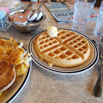 Kalico Kitchen - Hungry Man Breakfast Waffle - Breakfast & Brunch Near Me - Spokane, Washington