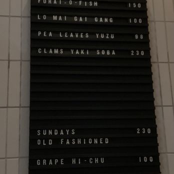 Yardbird - Menu - Japanese Near Me - Hong Kong, HK