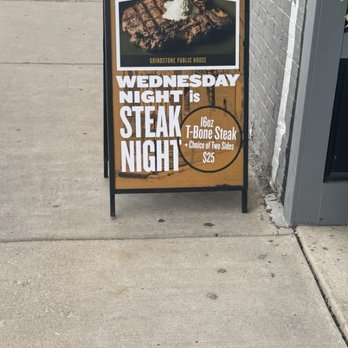 Grindstone Public House - Wednesday night steak special - American Near Me - Noblesville, Indiana Grindstone Public House - Wednesday night steak special - American Near Me - Noblesville, Indiana