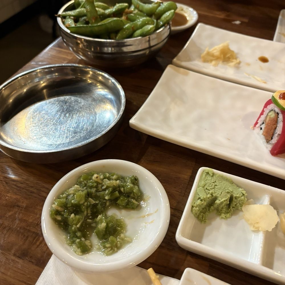 Mikko Sushi - Fresh wasabi and Garlic Edamame - Sushi Bars Near Me - Escondido, California Mikko Sushi - Fresh wasabi and Garlic Edamame - Sushi Bars Near Me - Escondido, California