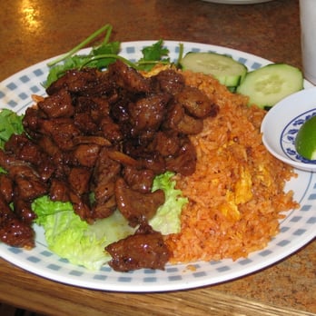 Dong Nguyen - #3 Cube Steak with Tomato Paste Fried Rice - Chinese Near Me - Alhambra, California