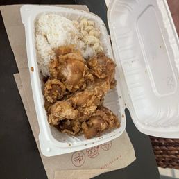 Garlic chicken mini plate