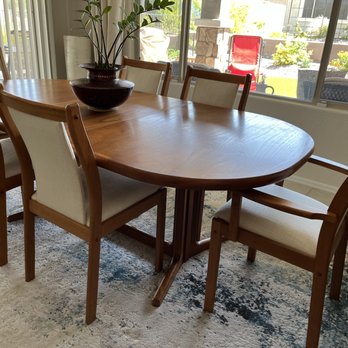 Paul Piazza Upholstery - Repaired & reupholstered 6 dining room chairs. - Furniture Reupholstery Near Me - Buckeye, Arizona Paul Piazza Upholstery - Repaired & reupholstered 6 dining room chairs. - Furniture Reupholstery Near Me - Buckeye, Arizona