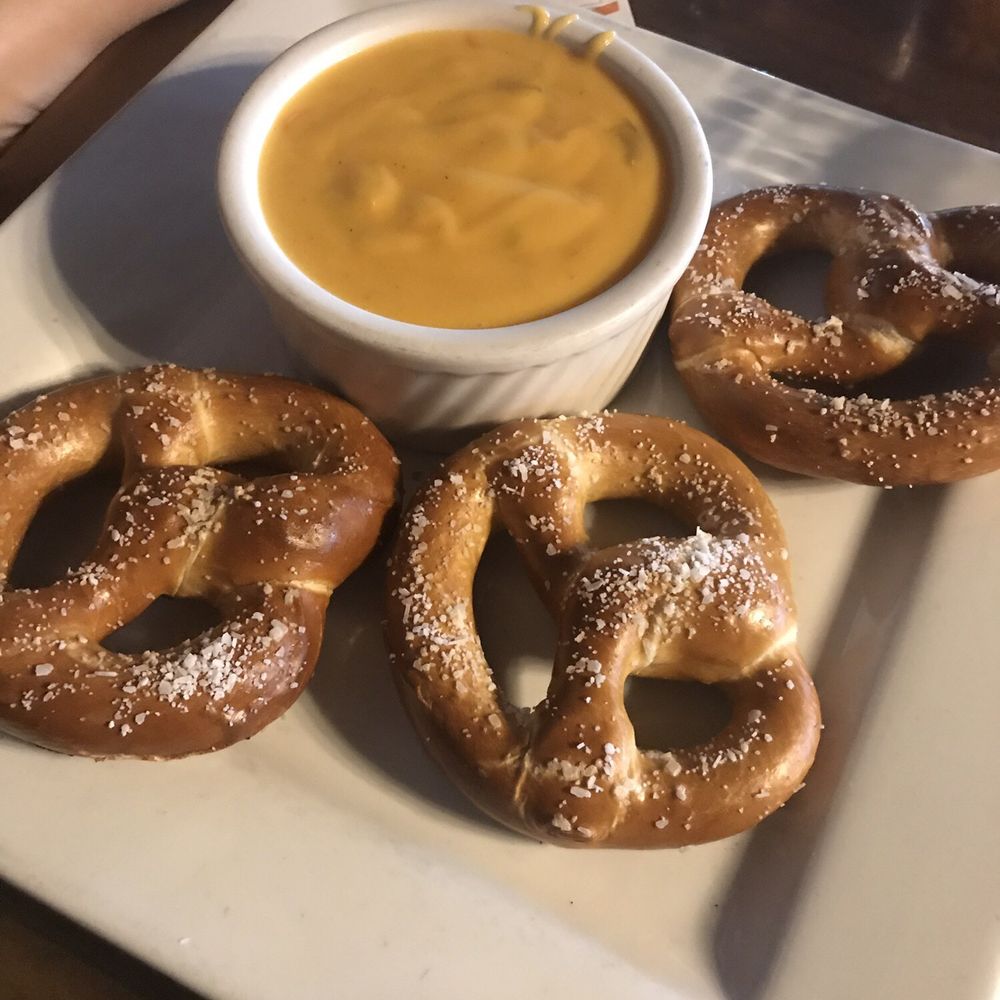 pretzels and queso pretzels and queso