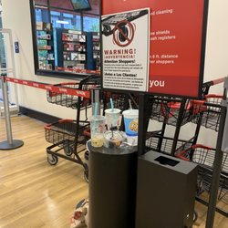 TJ Maxx - Keep your trash cans emptied!