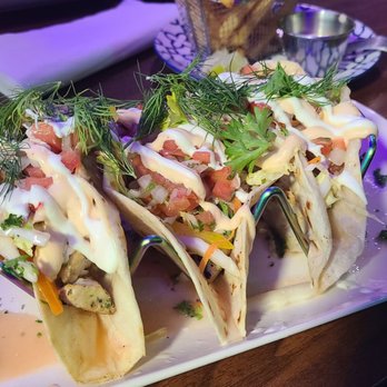 Fat Stork - Fish tacos were great! - New American Near Me - Davie, Florida Fat Stork - Fish tacos were great! - New American Near Me - Davie, Florida