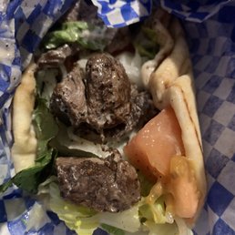 Steak Shawarma pita