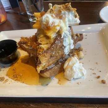 The Block - Peach cobbler French toast - American Near Me - Detroit, Michigan