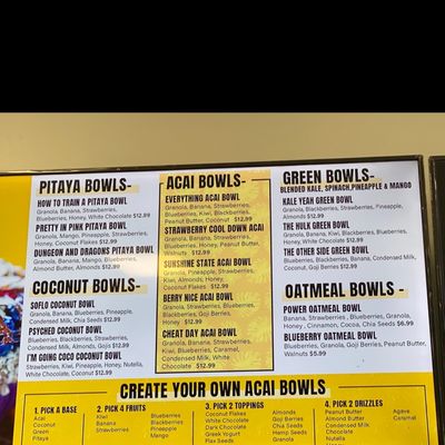 Menu photo 7 TropiBowls Pompano Beach, FL Menu photo 7 TropiBowls Pompano Beach, FL