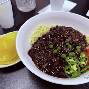Paik's Noodle - Chili Jajangmyeon - Korean Near Me - San Diego, California