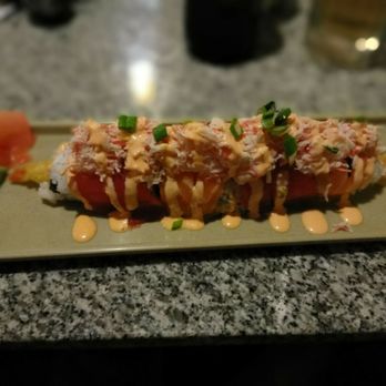 Sushi Cuisine - The Titanic roll. One of their most popular rolls and now I know why. - Sushi Bars Near Me - Merced, California