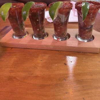 Panchos Mexican Restuarant - Non alcoholic oyster shooter - Mexican Near Me - Hesperia, California