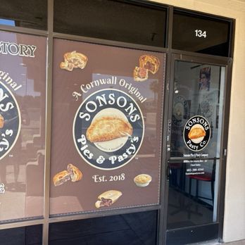 Sonsons Pasty - Sign - Fast Food Near Me - Gilbert, Arizona