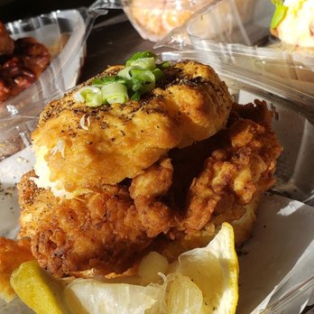 Debbie Lou's Biscuit Shop - Lemon pepper chicken sandwich Carolina White BBQ Chicken Sandwich Blueberry Chipotle chicken sandwich - Breakfast & Brunch Near Me - Durham, North Carolina Debbie Lou's Biscuit Shop - Lemon pepper chicken sandwich Carolina White BBQ Chicken Sandwich Blueberry Chipotle chicken sandwich - Breakfast & Brunch Near Me - Durham, North Carolina