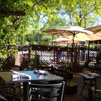 El Gato Azul - Outdoor patio...very inviting - Tapas Bars Near Me - Prescott, Arizona