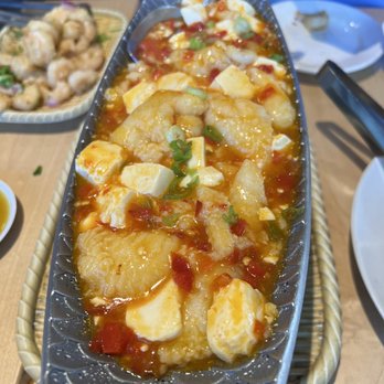Mama Chang - Hot chili oil flounder and soft tofu - Chinese Near Me - Fairfax, Virginia Mama Chang - Hot chili oil flounder and soft tofu - Chinese Near Me - Fairfax, Virginia