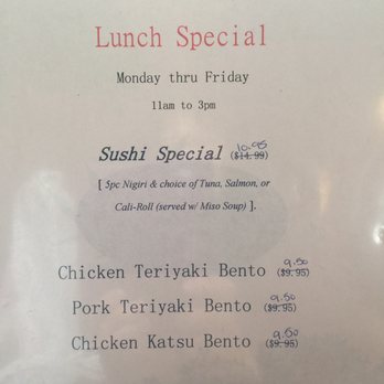Little Tokyo - Lunch special menu - Japanese Near Me - Bellingham, Washington Little Tokyo - Lunch special menu - Japanese Near Me - Bellingham, Washington