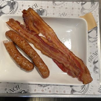 Brunch Sayville - Side orders - cooked to perfection! Sausage is incredible! - Desserts Near Me - Sayville, New York Brunch Sayville - Side orders - cooked to perfection! Sausage is incredible! - Desserts Near Me - Sayville, New York