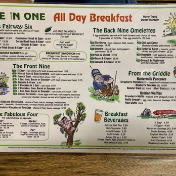 Hole 'n One - Menu - American Near Me - Sun City West, Arizona Hole 'n One - Menu - American Near Me - Sun City West, Arizona