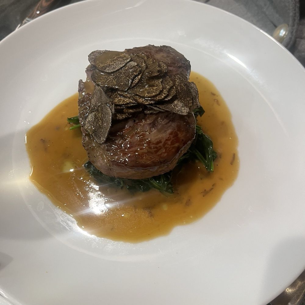 Ambrogio15 Del Mar - Truffled Filet Mignon (6oz) - Italian Near Me - San Diego, California Ambrogio15 Del Mar - Truffled Filet Mignon (6oz) - Italian Near Me - San Diego, California