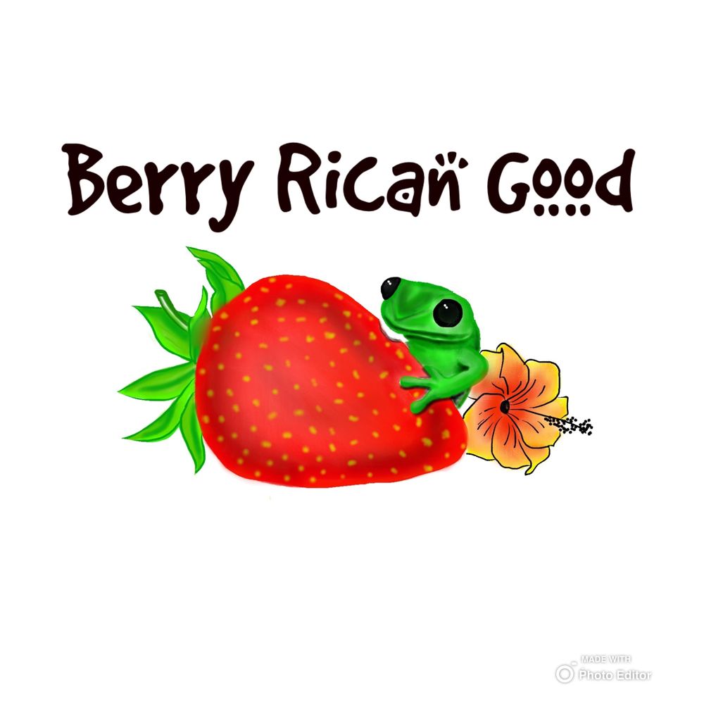 Berry Rican Good Logo
