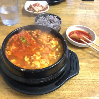 Joy Kitchen - Kimchi Tofu Soup - Korean Near Me - Richardson, Texas