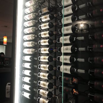 Mt Vesuvios Ristorante - a wall of wine bottles - Italian Near Me - Brampton, Ontario