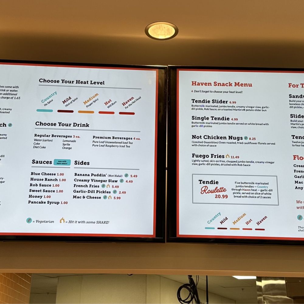 Haven Hot Chicken - $13.99 for the Sandwich! - Chicken Shop Near Me - Norwalk, Connecticut