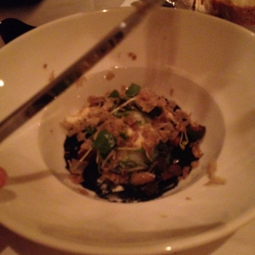 La Truffière - Egg-vegetable combination with a white truffle condiment. - French Near Me - Paris, 75 La Truffière - Egg-vegetable combination with a white truffle condiment. - French Near Me - Paris, 75