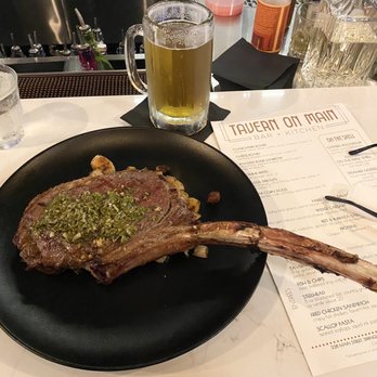 Tavern On Main - Tomahawk Steak Baby!! - New American Near Me - Springfield, Oregon Tavern On Main - Tomahawk Steak Baby!! - New American Near Me - Springfield, Oregon
