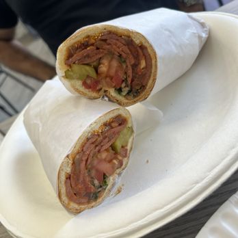Persepolis Pizza & Subs - Bandary Spicy Hotdog Sub - Pizza Near Me - Reseda, California Persepolis Pizza & Subs - Bandary Spicy Hotdog Sub - Pizza Near Me - Reseda, California