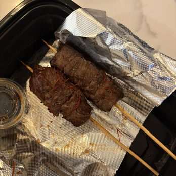 Marufuku Ramen - Gyu - Sagari (2 Skewers) - Noodles Near Me - Walnut Creek, California Marufuku Ramen - Gyu - Sagari (2 Skewers) - Noodles Near Me - Walnut Creek, California