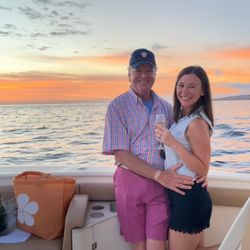 Big Island Shaka - Champagne toast at sunset!