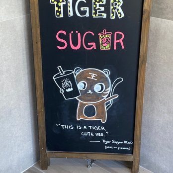 Tiger Sugar - Super cute art inside the shop - Coffee & Tea Near Me - Hollywood, Florida Tiger Sugar - Super cute art inside the shop - Coffee & Tea Near Me - Hollywood, Florida