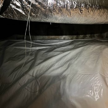 Crawlspace Medic of Atlanta - Even after they came back, the guy only fixed things I could see. Large areas of plastic not pinned down or taped. It all unraveled! - Home Inspectors Near Me - Roswell, Georgia