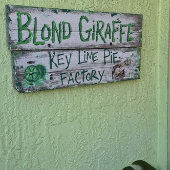 Blond Giraffe Key Lime Pie Factory - Entrance - Desserts Near Me - Tavernier, Florida Blond Giraffe Key Lime Pie Factory - Entrance - Desserts Near Me - Tavernier, Florida