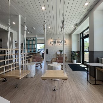 Bare Naked Kitchen - Inside is cute - Pizza Near Me - Tampa, Florida