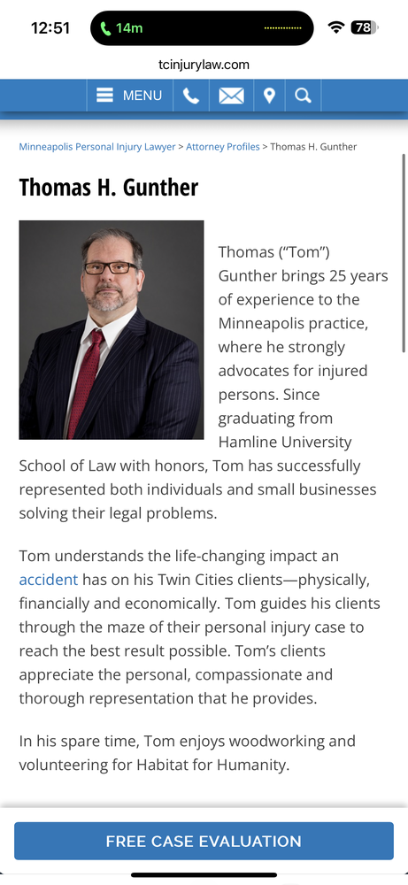 Gunther Law Office - disability attorney in Minneapolis, MN