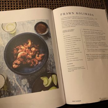 Dishoom - Cookbook on display in waiting area - Jan 2020 - Indian Near Me - Kensington, XGL Dishoom - Cookbook on display in waiting area - Jan 2020 - Indian Near Me - Kensington, XGL