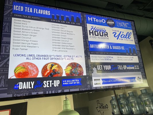 Menu photo 5 HTeaO Bedford, TX