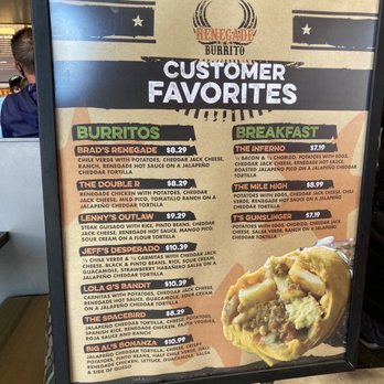 Renegade Burrito - Signature yumminess - Mexican Near Me - Arvada, Colorado Renegade Burrito - Signature yumminess - Mexican Near Me - Arvada, Colorado