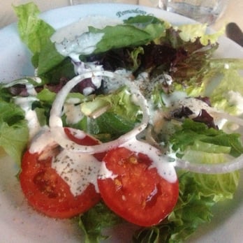 Pomodoro Grill - Side salad with creamy onion dressing. - Italian Near Me - Vero Beach, Florida Pomodoro Grill - Side salad with creamy onion dressing. - Italian Near Me - Vero Beach, Florida